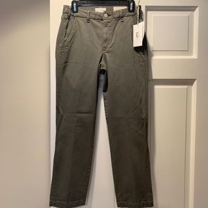 McGuire green cargo denim pants new, size 27